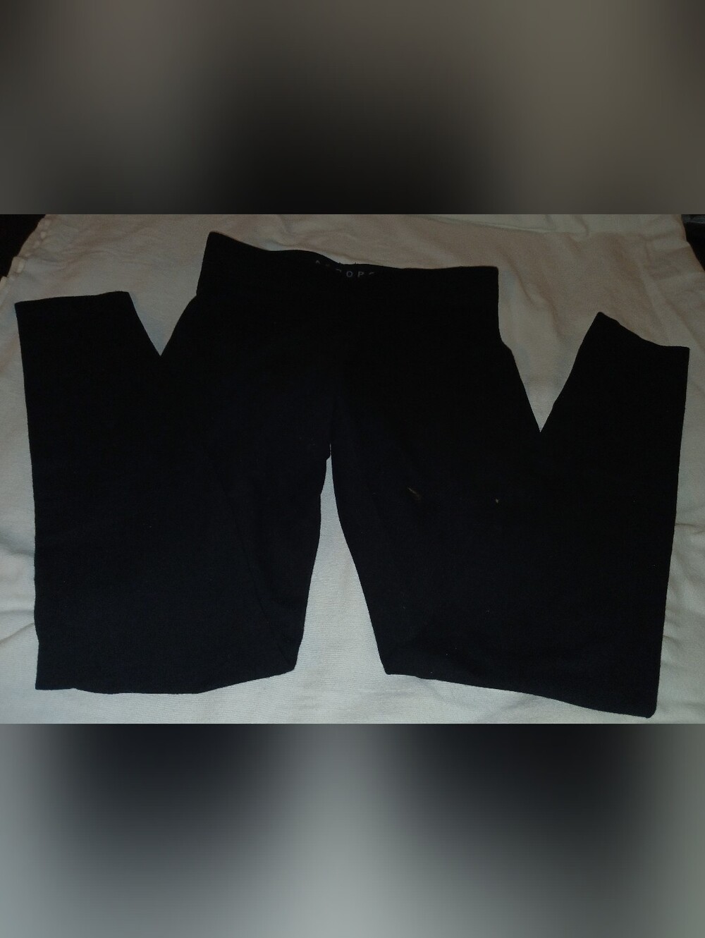 Pre-loved Aeropostale Women's Black Jogger Sweatpants.